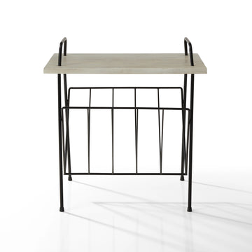 Crosley Wiltshire Turntable Stand - White Wash Wood